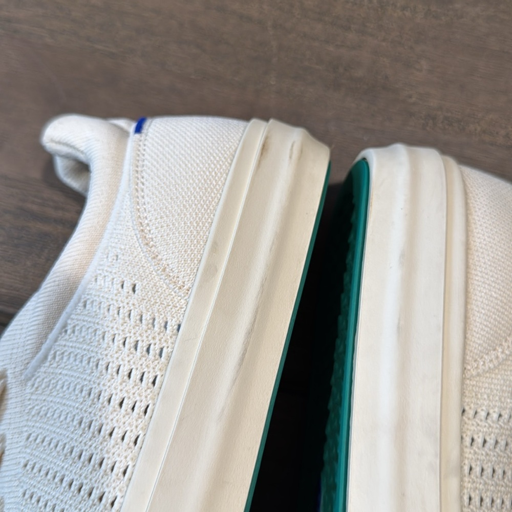 Rothy's The RS02 Sneaker Courtside White Size Women's 11.5 Men’s 10 - Picture 9 of 12